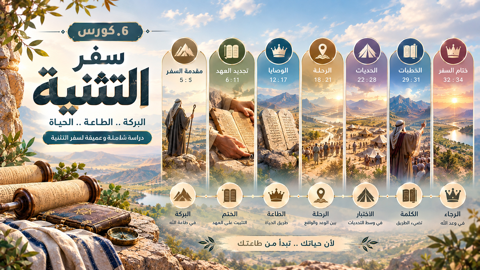 6. كورس سفر التثنية